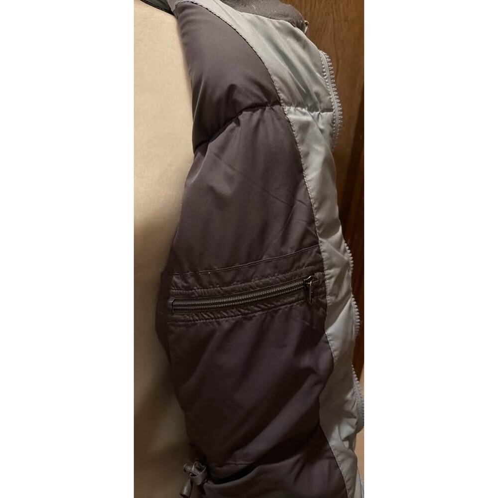 The North Face Puffer Jacket Silver Blue - Picture 6 of 7